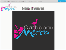 Tablet Screenshot of caribbeanmecca.com